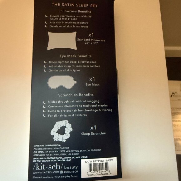 ✨CLOSET CLEAR OUT ✨ NEW -  KITSCH BEAUTY - The Satin Sleep set. - Picture 2 of 2